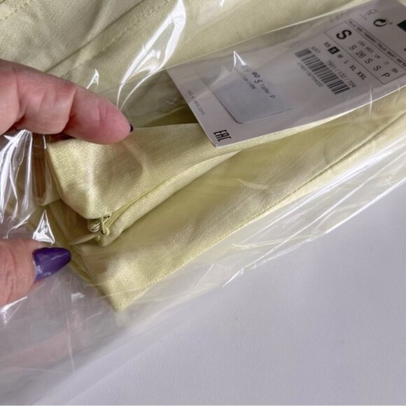 Zara - Women's Fitted Corset - Lemon Yellow. Size: S. NWT. (1801) - Picture 5 of 7